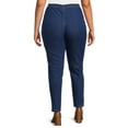thumbnail image 4 of JMS Just My Size by Hanes Women's Plus Size Pull-On Stretch Jeggings, Sizes 0X-4X, Regular and Petite, 4 of 5