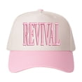 thumbnail image 4 of REVIVAL Embroidered Patchwork Trucker Cap | Adjustable Unisex Snapback, Fresh Fire Essential, 4 of 10