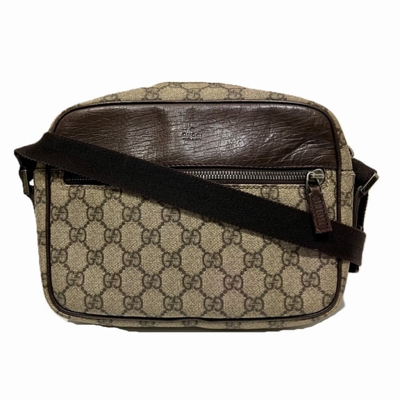 Pre-Owned Gucci GG Supreme Shoulder Bag 114291