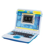 Angle View: Tech Kidz My Exploration Toy Computer Children’s Educational Interactive Laptop, 80 Challenging Games and Activities, LCD Screen, Keyboard and Mouse Included ( Blue )