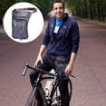 thumbnail image 3 of Mens Genuine Leather Motorcycle Tactic Fanny Belt Waist Pack Drop Leg Cross Over Bag - blue, 3 of 5