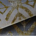 thumbnail image 4 of Ladole Rugs Alfalfa Ombre Soft Area Rug Carpet in Silver Gold, (3'11" x 5'7", 120cm x 170cm), 4 of 4