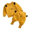 thumbnail image 1 of adviicd Lightweight Baby Jacket Toddler Kids Baby Boys Girls Long Sleeve Cute Big Boys Set Clothes, 1 of 5