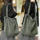 thumbnail image 5 of Corduroy Tote Bag, Women Corduroy Shoulder Bag Big Capacity Casual Handbags for Women, Beautiful Shopping Tote Bag with Pocket (Army Green), 5 of 5