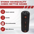 thumbnail image 4 of S10 Altavoz Bluetooth Desmontable Altavoz Portátil IPX6 Impermeable Adecuado Boom Box Efecto de Iluminación Colorido, 4 of 5
