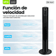 thumbnail image 3 of EWTTO EW-H661 Ventilador de Torre 42", 55W, 3 Velocidades, 3 Modos, Temporizador 12h, Control Remoto, Oscilación 80°, Silencioso, 3 of 7
