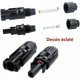 thumbnail image 4 of 10 Pairs MC4 Connectors Male/Female for Solar Panel Systems, Waterproof - Black, Compatible with Photovoltaic Cables, 4 of 5