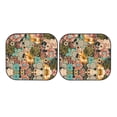 thumbnail image 7 of Haiem Watercolor Flower Windshield Sun Shade: Universal Foldable 2-Piece Car Front Window Sunshade - Blocks Uv Rays, And Reduces Heat,Essential Car Accessory Large, 7 of 7