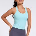 thumbnail image 2 of Seamless Sports Tank With Narrow Racerback And Bust Design, 2 of 4