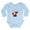 Sky Blue, variant on CafePress - I Rule This Den Body Suit - Long Sleeve Cotton Baby Bodysuit