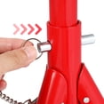 thumbnail image 3 of FONWILYO 2pcs Large Jack Stands for Tire Replacement with Reliable Stability Red, 3 of 7