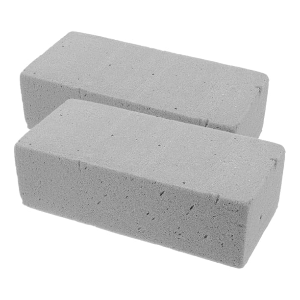 2 piezas Bloques de espuma floral para arreglos florales frescos y artificiales FUMA CRABLE PARA FLORIST