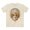 Natural, variant on Carnival Mask Graphic T-Shirt Unisex 100 Cotton With Antique Gold Art Design Tee 5
