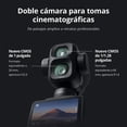 thumbnail image 2 of DJI Osmo Pocket 4P Vlog Combo, cámara dos objetivos, tomas de cine 4K, Zoom óptico de 3×, 4K/240 fps, rango dinámico de 17 pasos, 103 GB de almac. integrado, luz de relleno, Osmo FrameTap, 2 of 7
