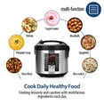 thumbnail image 2 of COMFEE` MB-M25 rice cooker 5.2Qt Black01, 2 of 5