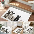 thumbnail image 5 of Dogs Entryway Rug 2'x3'&nbsp; Non Slip Front Door Mats, Modern Art Lovely Animals Farmhouse Entrance Rugs Indoor Outdoor Carpet, Washable Floor Mats Small Area Rug for Bedroom Kitchen, 5 of 8