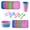 PINK, variant on Mainstays Kids 24-Piece Multicolor Plastic Dinnerware Set