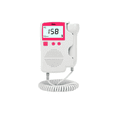 thumbnail image 1 of Detector De Frecuencia Cardíaca Fetal Doppler + Gel Batería, Belug, Rosa, 1 of 5