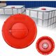 thumbnail image 1 of Tapa de contenedor IBC resistente a productos químicos, orificio de ventilación en tapa de plástico grueso que garantiza un almacenamiento de líquidos seguro y confiable para un tanque de agua de, 1 of 5