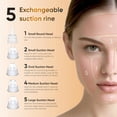 thumbnail image 4 of Blackhead Remover Vacuum - Professional Blackhead Extractor for Face with 3 Adjustable Suction Levels, USB Rechargeable Pore Cleaner, and 5 Interchangeable Probes (White), 4 of 7