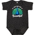thumbnail image 3 of Inktastic Peacock Girls Baby Bodysuit, 3 of 5