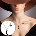 thumbnail image 2 of Collier pour Femmes Mode Design Spécial Diamant Acier Titane Brillant Collier Clavicule Collier Croix pour Femmes, 2 of 5