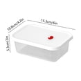 thumbnail image 3 of COM1950s Kitchen Food Storage Containers with Lids Airtight, 3-Piece BPA Free Plastic Meal Prep Container Set, Microwave Safe for Reheating, Stackable for Fridge Organization, 3 of 9