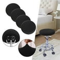 thumbnail image 4 of Coussin de Tabouret Rond Durable et Doux Housses de Tabouret Lavable pour Chaise de 12-18 Pouces Noir, 4 of 9