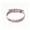 Pink, variant on Adjustable PU Leather Dog Collar with Bone Studs, Comfortable Pet Collar for Small & Medium Breeds, Stylish Neckwear for Walking, Training & Everyday Use(Purple)