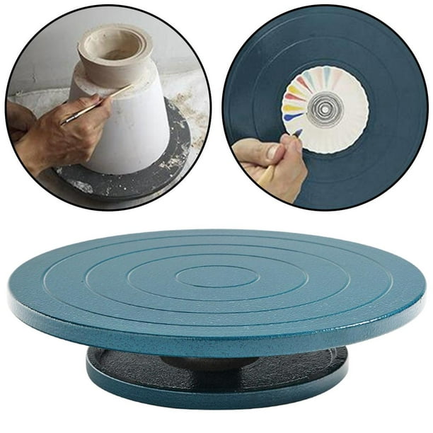 Double-Sided Sculpting Wheel Turntable Cake Decorating Art Crafts