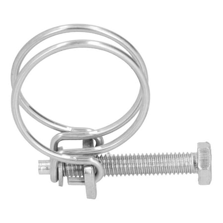 

Stainless Steel Double Wire Hose Clamps Steel Double Wire Hose Clamp Set Sturdy Reduce Pressure For Industrial For Household 13-16mm 16-19mm 19-22mm 21-25mm 25-29mm