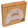 thumbnail image 2 of Rae Dunn: Drift Away Chair Lounger -55"x36" Water & Pool Inflatable, CocoNut Float, Drifter & Relaxation Chair, Ages 8+, 2 of 10