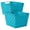 Blue, variant on DII Woven Nylon Trapezoid Storage Bin, Rust, Tray