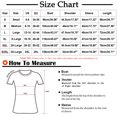 thumbnail image 3 of Elvqul Womens Blouses Plus Size Navy 3/4 Sleeve Crew Neck T-Shirts Love Print Fashion Juniors Pullover Blouses, 3 of 4