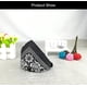 thumbnail image 3 of Collar de pañuelo para perro de moda, collar para perro, pañuelo mediano para niño, pañuelo para cachorro con collar para perros (negro M), 3 of 4