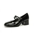 thumbnail image 2 of Ladies' French Style Mary Janes, Mid Heel, Comfortable Dress Shoes, 2 of 15