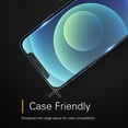 thumbnail image 5 of ROOCASE Glass Screen Protector for Apple iPhone 12 Mini, (5.4 Inch), Case Friendly Tempered Glass Front Cover Protection with Alignment Frame, Pack of 3, 5 of 7