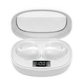 thumbnail image 2 of Ganfancp Auriculares Bluetooth V5.3 Auriculares Inalámbricos Lámpara de Respiración Reducción de Ruido Auriculares Deportivos Micrófono Auriculares Estéreo Ofertas Del Día 1X Unidad Principal 1X Manu, 2 of 7