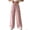 Pink, variant on hlysgo Womens Cargo Pant Palazzo Elastic Waist Straight Leg Trousers Summer Travel Cozy Pant with Pockets Black,XL