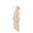 thumbnail image 3 of Tapiz de borlas Borla tejida Tapiz Adorno Accesorios para fotos Fringe Decoración hecha a mano Decoración de la puerta Beige Boho Macrame Colgante de pared para Fanmusic Tapiz de borlas, 3 of 7