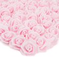 thumbnail image 1 of Flores artificiales Juvale, claveles rosa claro, paquete de 100, 1 of 9