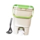thumbnail image 2 of Cubo de compost de cocina de 21L con asa, práctico y portátil. Verde claro, 2 of 9