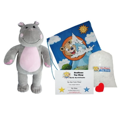 DIY Stuffed Animal Kit Happy the Hippo No Sew Nigeria Ubuy