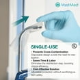 thumbnail image 2 of Disposable Bite Block Covers by VASTMED | Bite Block Sleeves for Panoramic X-Ray Machine | Barrier Film Bite Block Covers, Dental X-Ray Supplies (Clear, 2"X3"), 2 of 7