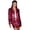 Red, variant on Womens 2 Piece Carnival Sequins Skirt Sets Lapel Collar Long Sleeves Lightweight Cardigan Blazer Jacket and Short Pencil Skirt Fashion Party Holiday Outfits Silver XS