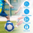 thumbnail image 2 of braveheart Sports Soccer Ball Designed For Durability And Performance Suitable Pentagram blue 5 1Set, 2 of 6