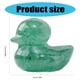 thumbnail image 3 of Escultura de patito de cristal, decoración para el hogar, arte en piedra en miniatura para coleccionistas, 3 of 8