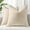 Beige, variant on decorUhome Couch Throw Pillow Covers 18x18 Set of 2, Decorative Soft Neutral Chenille Pillow Covers, Beige