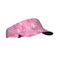 thumbnail image 2 of Easygdp Breast Cancer Awareness (3) Stretchy Visor - Unisex Visor Hat for Men and Women, UPF 50 Sun Protection Visor, Ultra-Light, 2 of 8