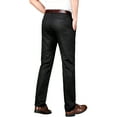 thumbnail image 4 of Men's Tencel-Blend Dress Pants - Year-Round Straight Fit Business Casual with Embroidery, 4 of 9